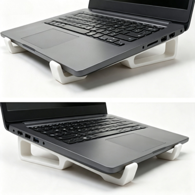 Cooling Stand Tablet - Ergonomischer 3D-gedruckter Laptopständer, tragbarer, belüfteter, leichter
