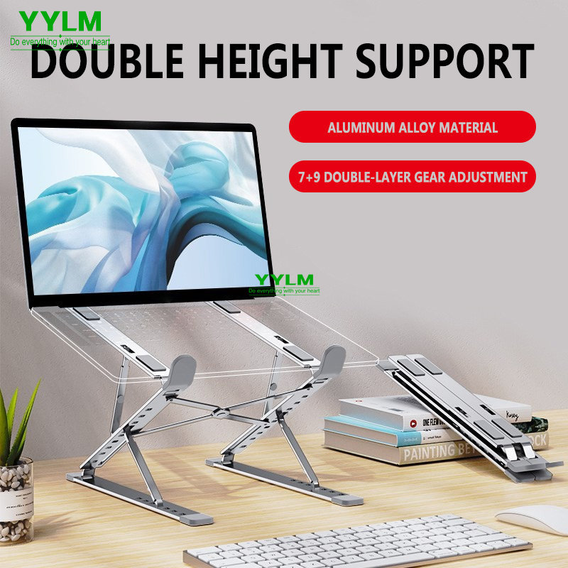 Cooling Stand Tablet - YYLM N8 Laptop-Ständer aus Aluminium für