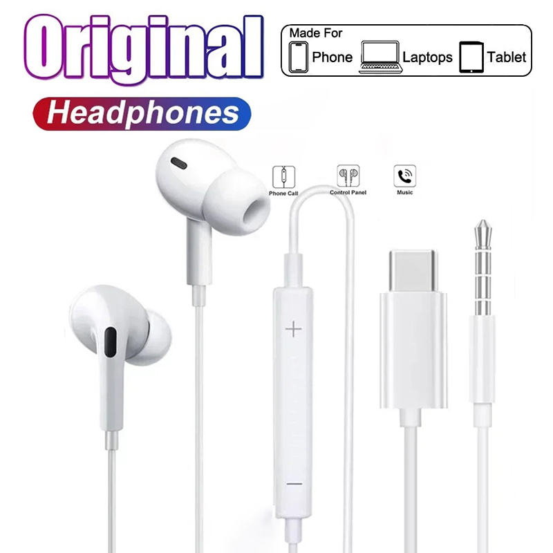 Wired Earphone Lightning - Original In-Ear-Kopfhörer für Xiaomi, Samsung, Huawei,