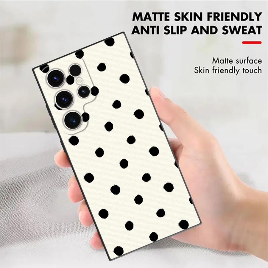 Retro Polka Dots Handyhülle fü – Samsung Galaxy S24 Bewertung und Preis