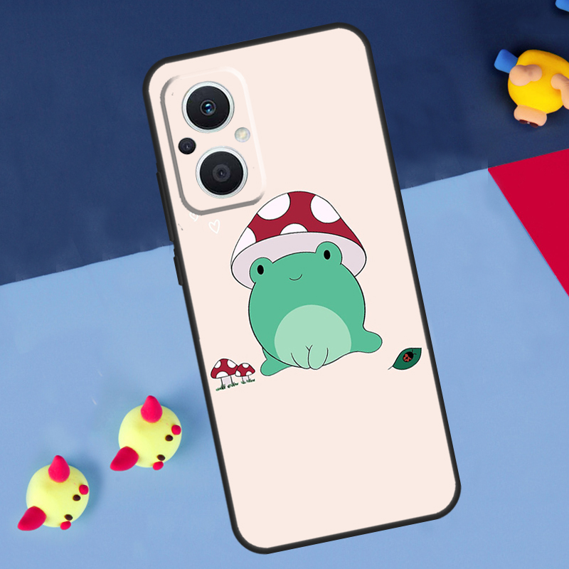 Kawaii Frosch-Pilz-Hülle für O – Oppo Reno 12 Bewertung und Preis