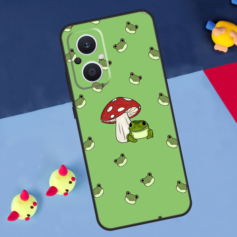 Kawaii Frosch-Pilz-Hülle für O – Oppo Reno 12 Bewertung und Preis
