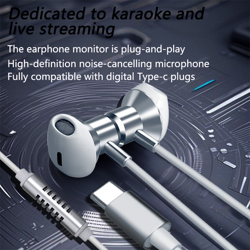 Typ-C Kabelgebundene Karaoke-K – Wired Earphone Lightning Bewertung und Preis