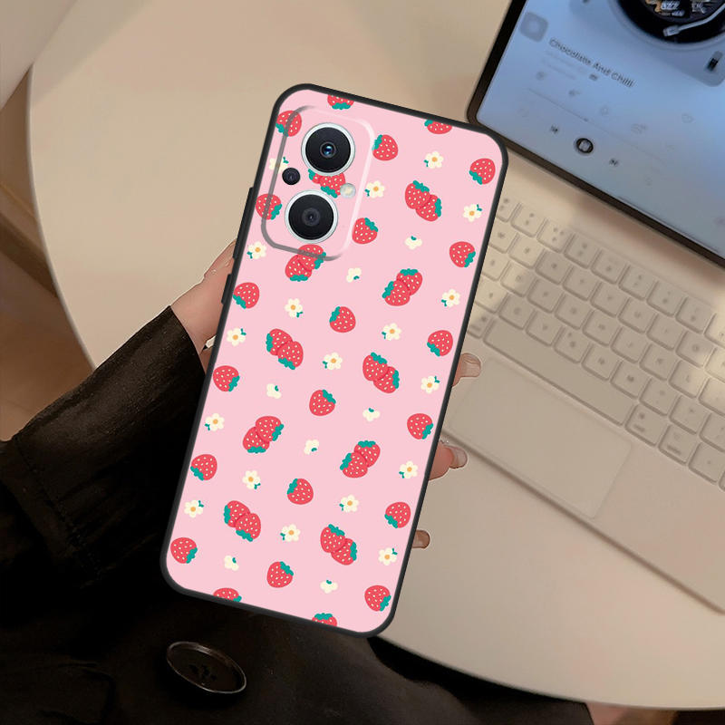 Erdbeerrote Hülle für OPPO Fin – Oppo Reno 12 Bewertung und Preis